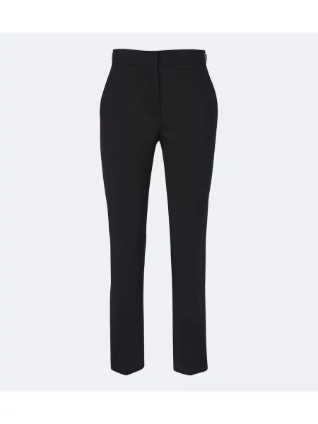 Pantaloni Max Mara de lână negru
