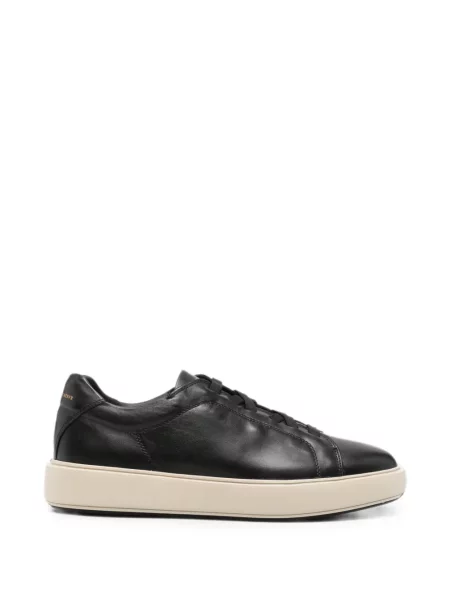 Sneakerși Officine Creative din piele negru