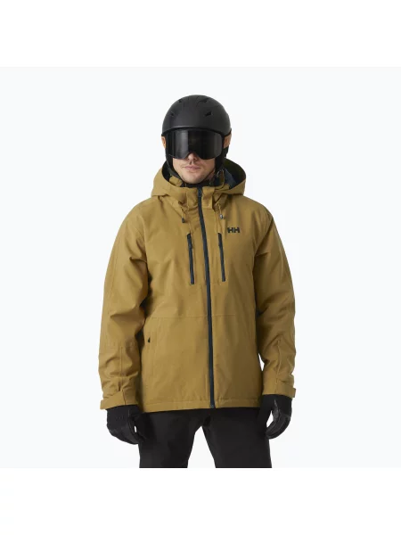 Мъжко ски яке Helly Hansen Juniper lynx кафяво