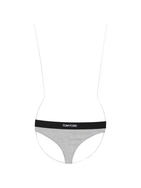 Chiloți tanga Tom Ford gri