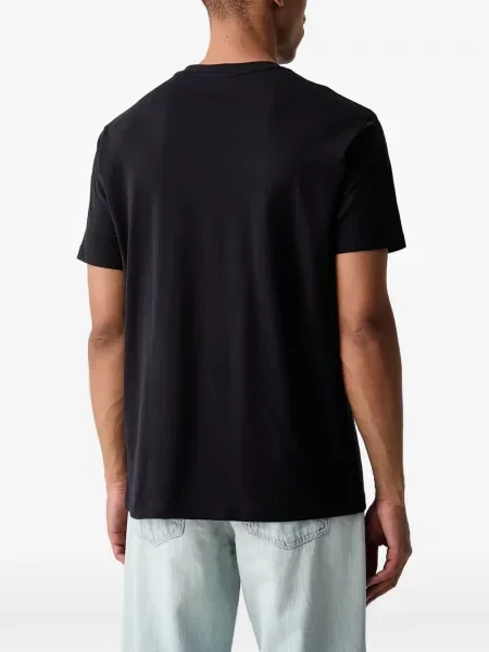 Tricou Armani Exchange cu imagine negru
