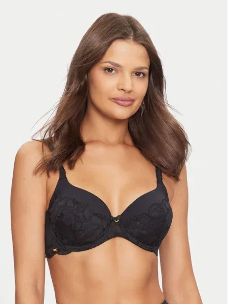 Selmark Сутиен с банели Federica черен