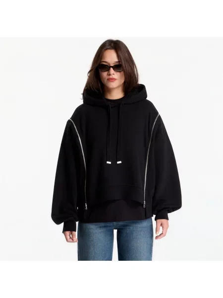 Суитшърт AllSaints Ciara Hoody Black S черно