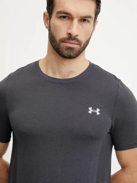 Under Armour trening kratka majica Vanish Seamless siva