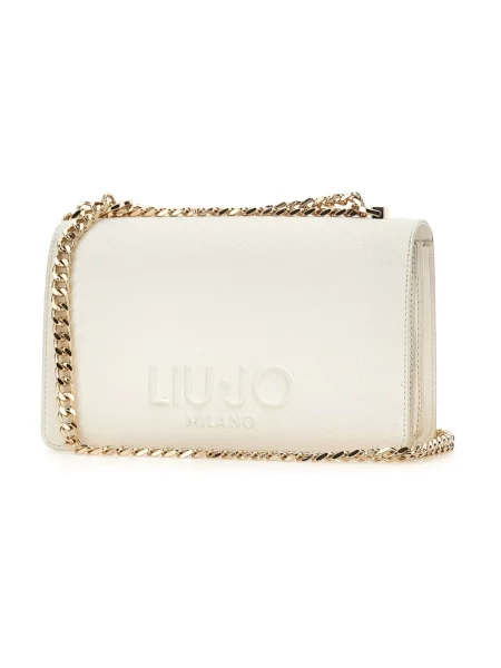 Liu Jo Torebki Kobieta Beżowy ONE SIZE Skóra Halona Shoulder Bag biała