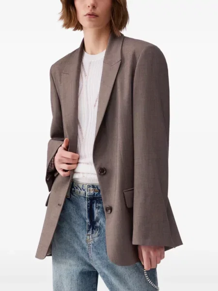 Marynarka oversize Liu Jo brązowa