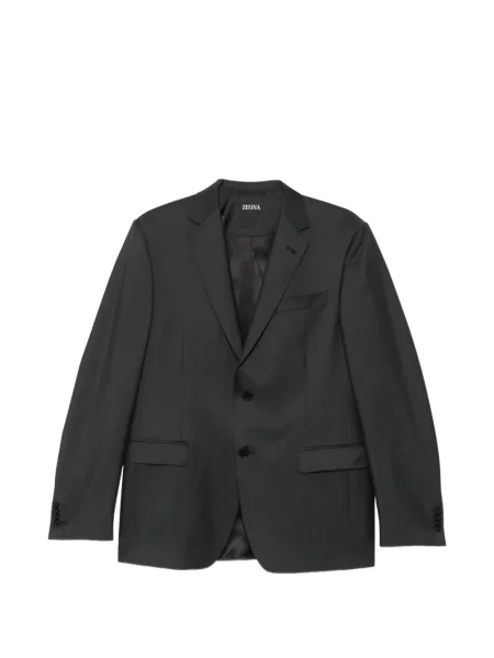 Σατέν σύνολο Zegna με πέτο γκρι