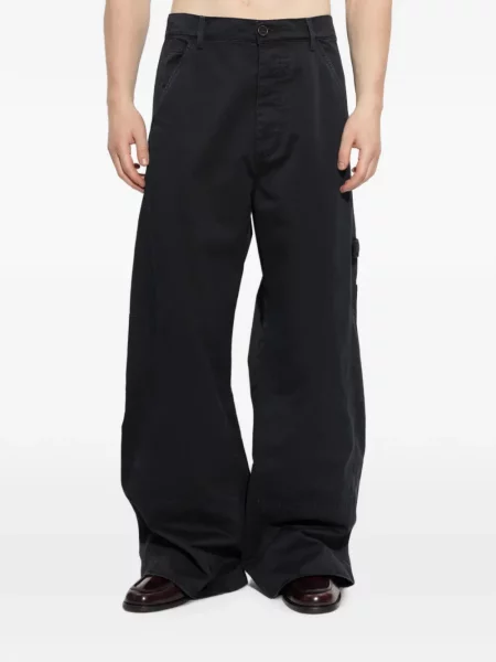Blugi cu picior larg Marni negru