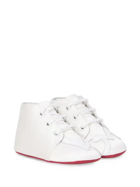 Półbuty dziecięce Christian Louboutin białe