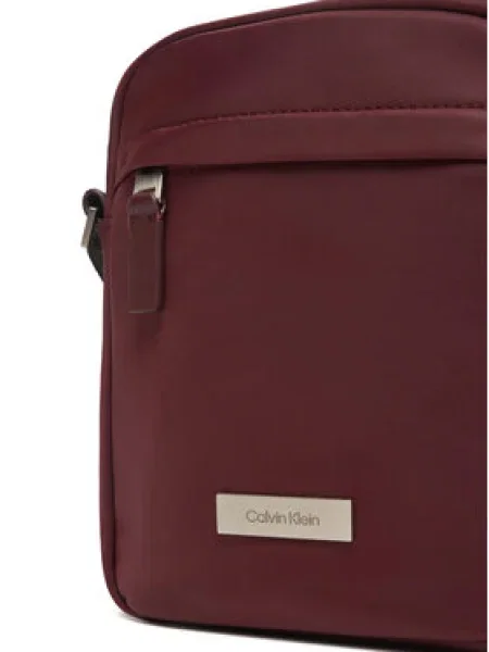Calvin Klein Ľadvinka Sleek Reporter Bordová