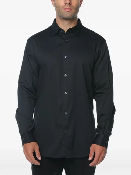 Lung cămașă Emporio Armani negru