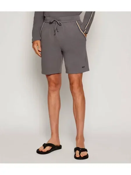 BOSS BLACK Pantaloni scurți de pijama Unique negru