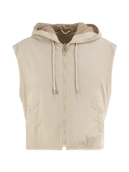 Reversibil vestă Weekend Max Mara din canvas