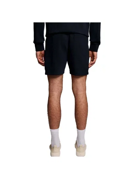 Pantaloni scurți Lyle & Scott alergare albastru