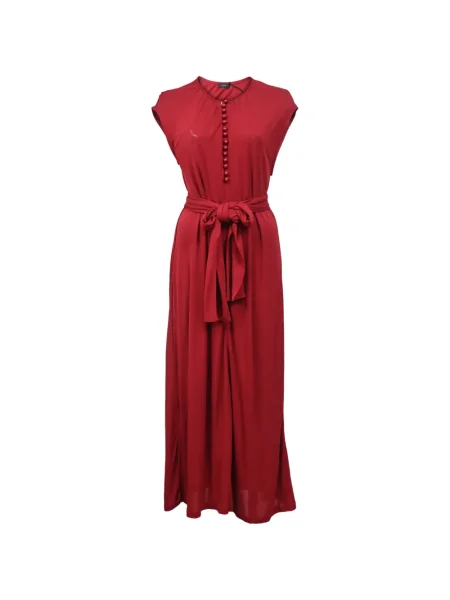 Rochie midi Joseph până la genunchi de costum roșu