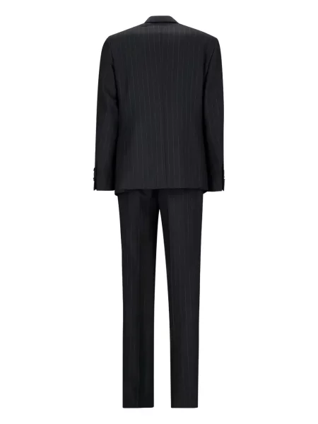 Costum Lardini cu dungi de costum negru