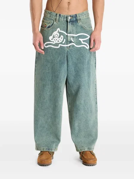 Běžecké džíny Icecream modré