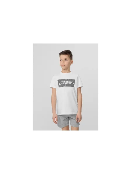 Tricou copii 4f alb