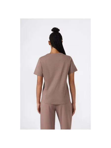 Scurt tricou Champion cu mâneci scurte maro