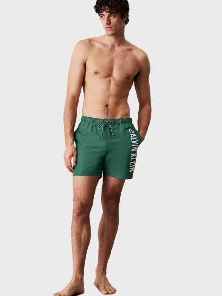 Шорты Calvin Klein зеленые