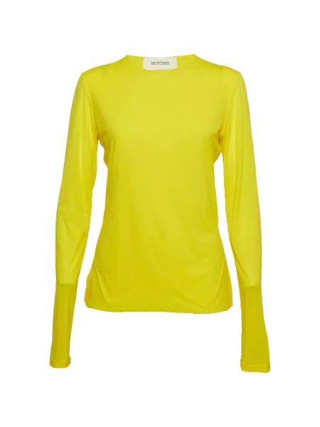 Lung tricou Sportmax galben