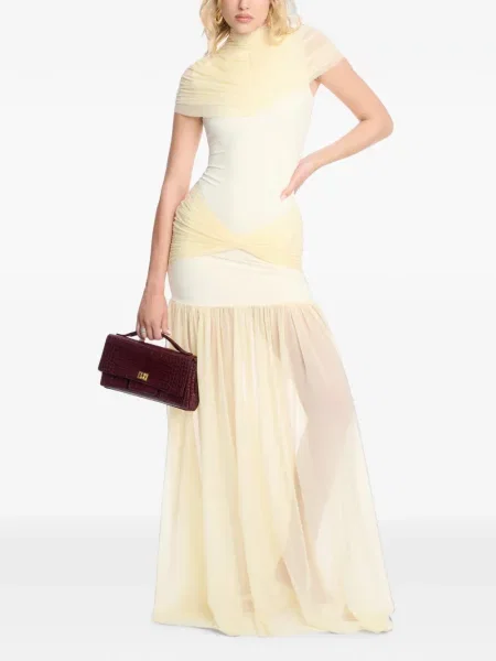 Rochie maxi Axel 113 plasă