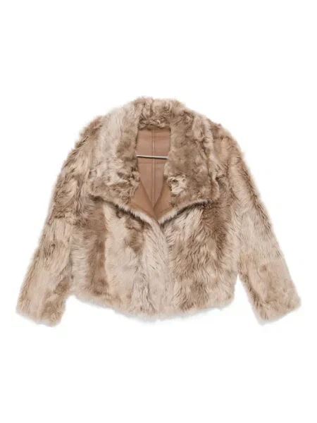 Kurtka skórzana Yves Salomon