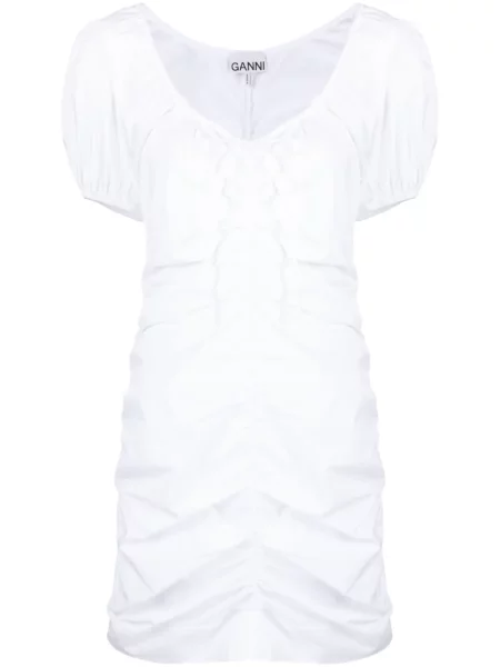 Rochie Ganni alb