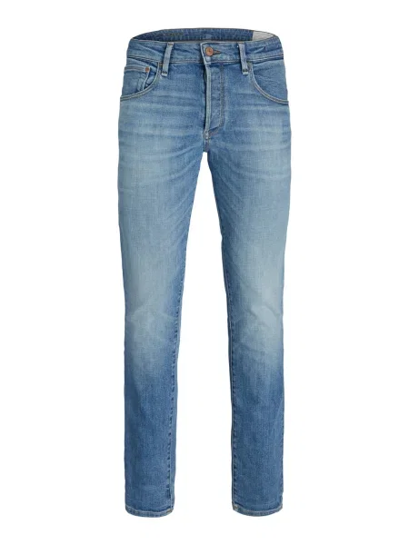 JACK & JONES Džíny Tim Davis džínovina modrá
