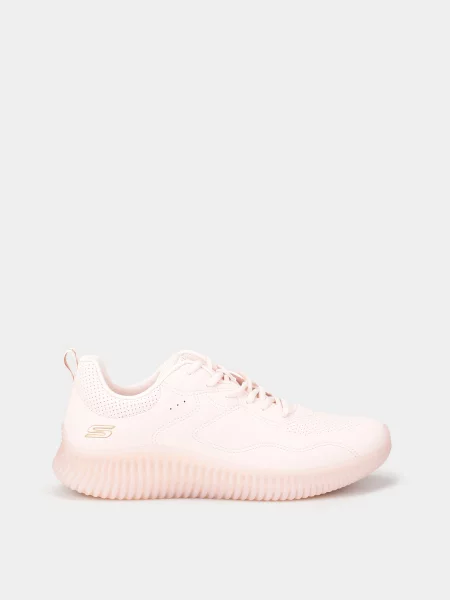 Кожаные кроссовки Skechers розовые