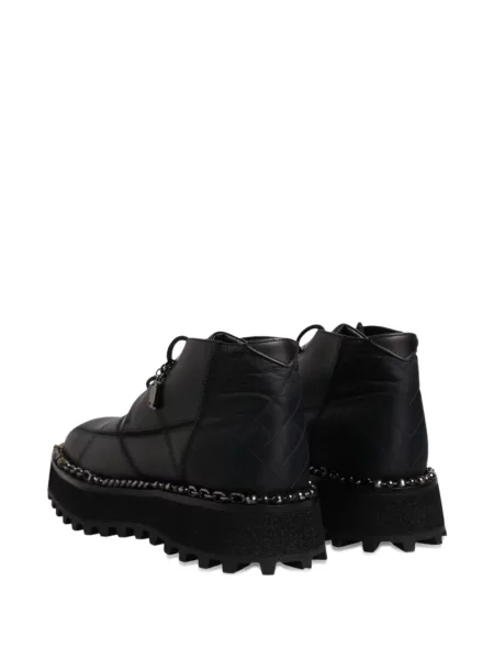 Matlasat botine Dolce & Gabbana negru