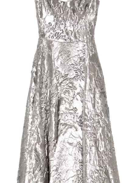 Odgovarati maksi maksi haljina Isabel Sanchis srebrena