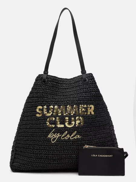 Lola Casademunt torba plażowa czarna