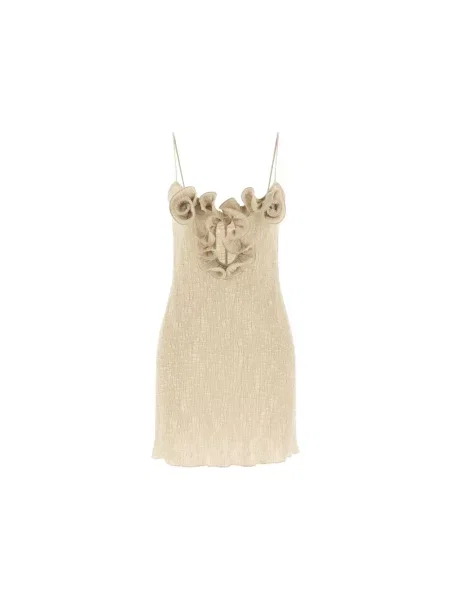 Sukienka Magda Butrym beżowa