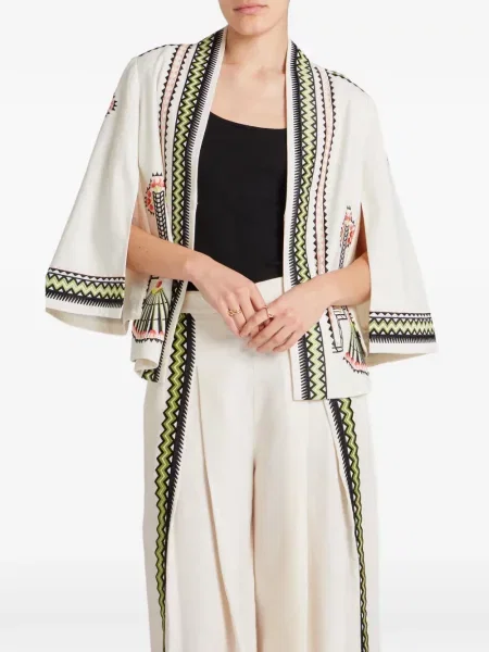 Geacă Temperley London cu broderie de in