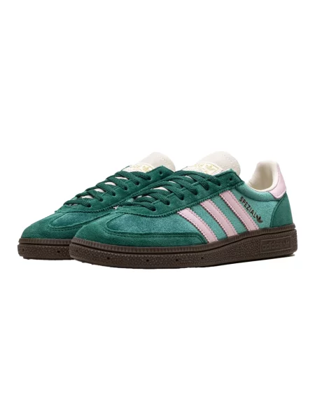 Sneakersy Adidas Originals zamszowe retro zielone