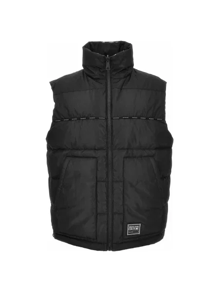 Kamizelka jeansowa Versace Jeans Couture czarna