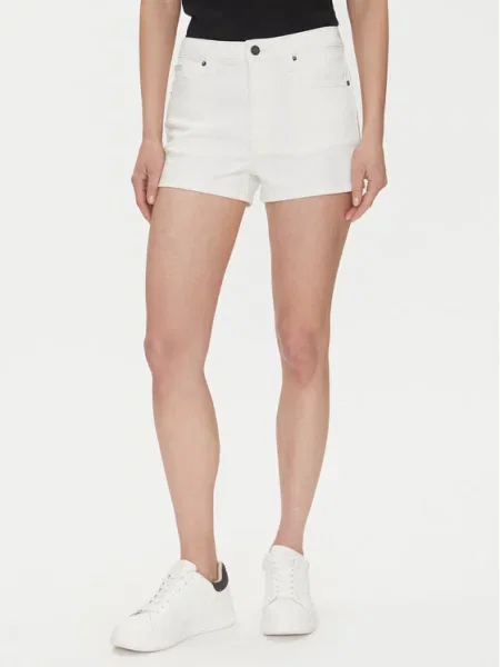 Guess Jeans Szorty jeansowe biały