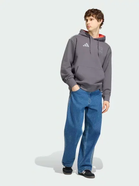 Свитер Adidas серый