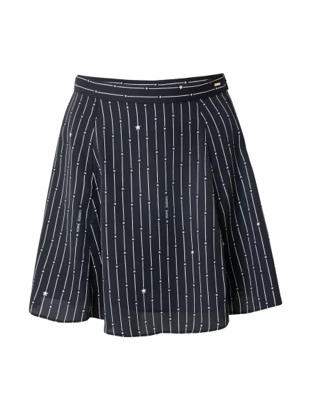 Tommy Jeans Fustă MOUNTAIN STARDUST negru alb
