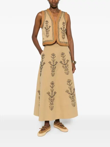 Vestă Antik Batik cu model floral