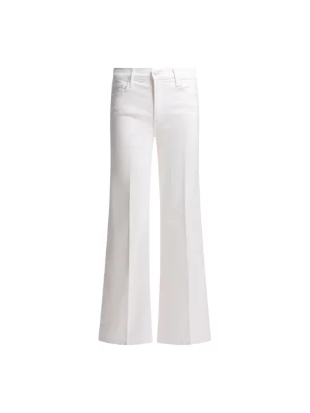Jeansy Mother białe