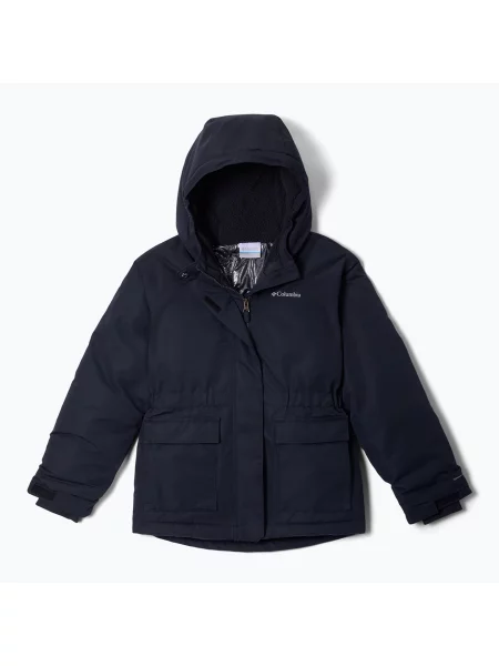 Gyerek bélelt kabát Columbia Nordic Strider III black. Méret: L fekete