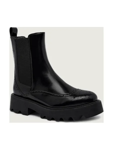 Marc Cain De piele ghete chelsea negru