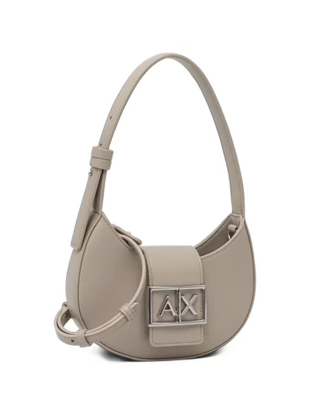 Geantă Armani Exchange cu autograf