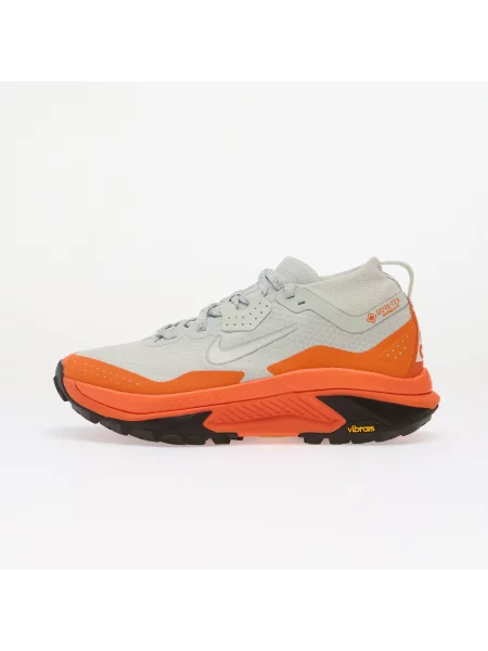 Sneakers Nike ACG Zegama Trail GORE-TEX Light Silver/ Summit White-Safety Orange EUR alb