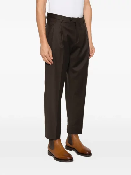 Pantaloni Briglia 1949 conici maro