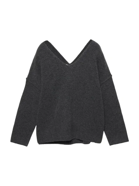 Pull&Bear Pulover închis gri