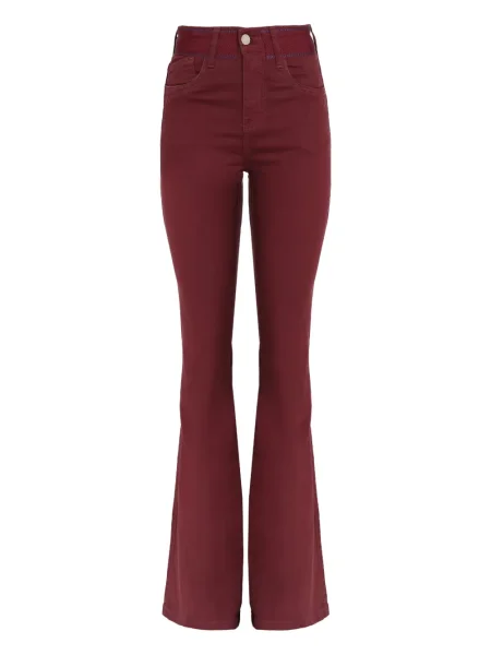 Blugi evazați Lethicia Bronstein roșu