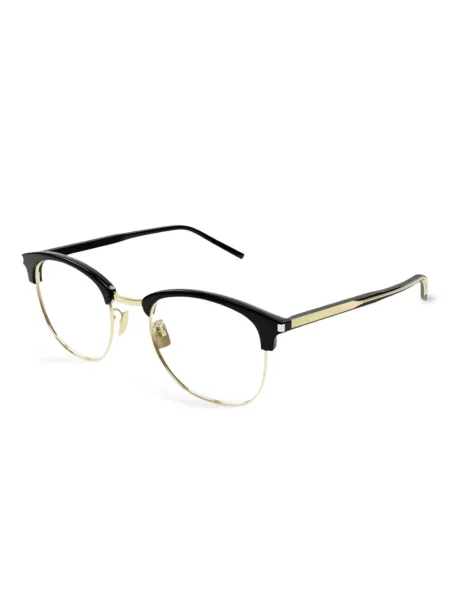 Ochelari de soare Saint Laurent Eyewear cu autograf negru